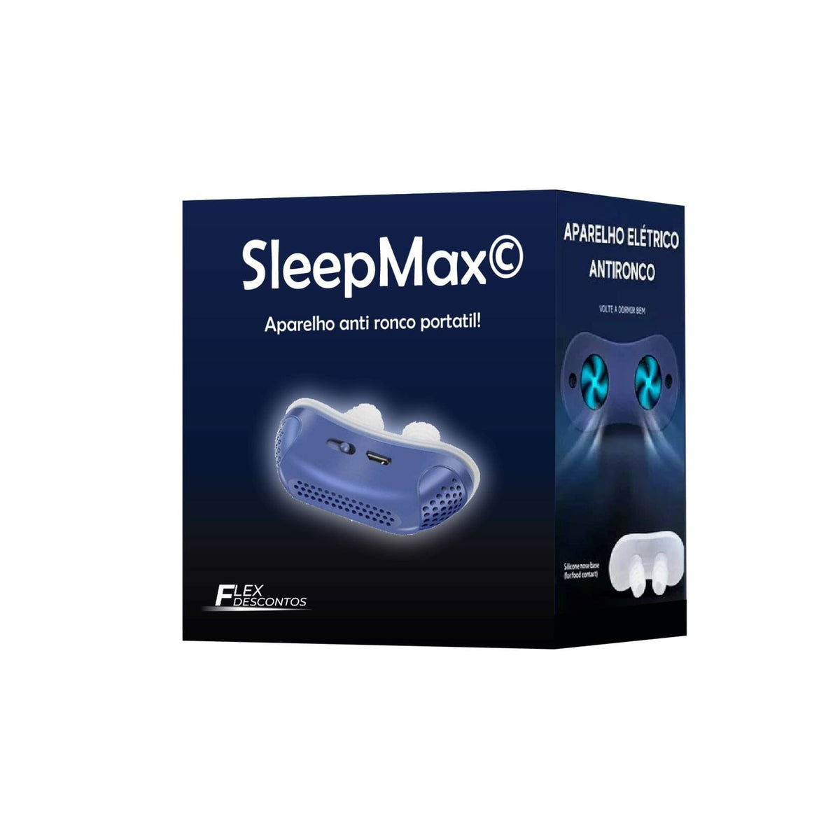 Dispositivo Anti Ronco Eletrônico Mini CPAP - SleepMax© 