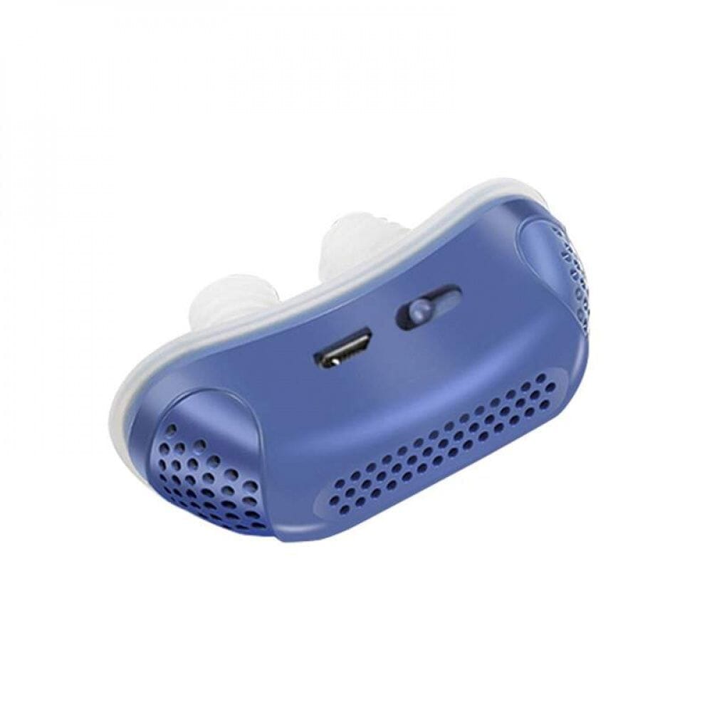 Dispositivo Anti Ronco Eletrônico Mini CPAP - SleepMax© Azul